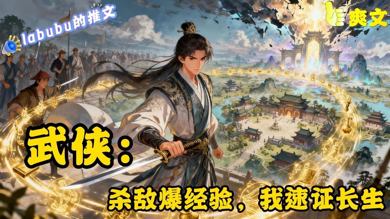 完结《武侠》综武世界，强者无数，宗门林立。 弱者为蝼蚁，强者主宰一切。 天崩开局的林辰穿越到被诬陷造反的镇北王府世子身上，正面临着东厂黑衣箭队的追杀....#武侠#穿越#综武