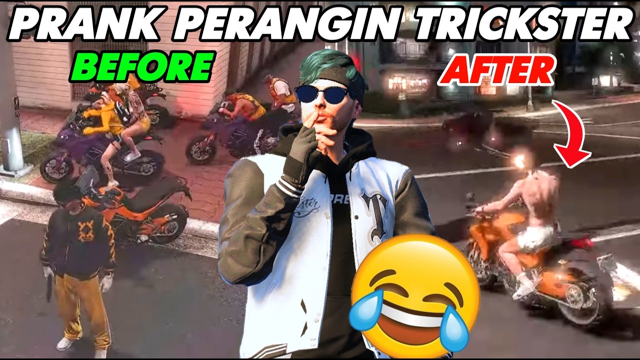 ISCO PRANK PERANG'IN KELUARGA TRICKSTER WKWK !! - GTA 5 ROLEPLAY