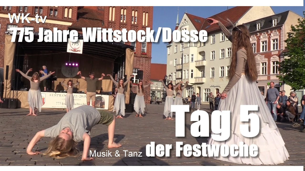 Tag: 5 Musik und Tanz zur 775 Jahrfeier auf dem Wittstocker Marktplatz