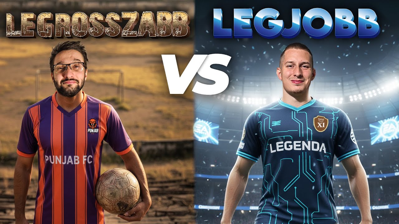EA FC 26 | Legjobb vs Legrosszabb Csapat Meccs!