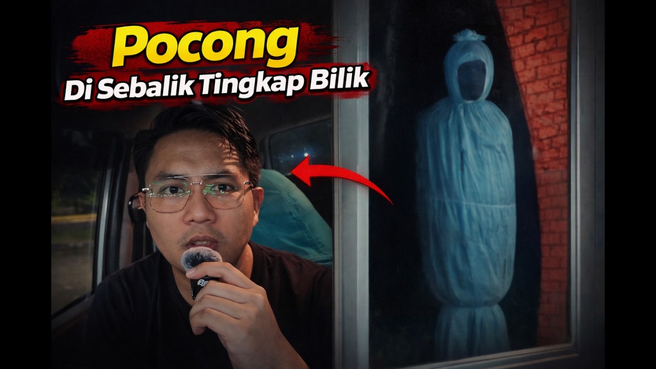 REACT SERAM [293] : Penampakan Hantu Pocong Di Sebalik Tingkap Bilik!?