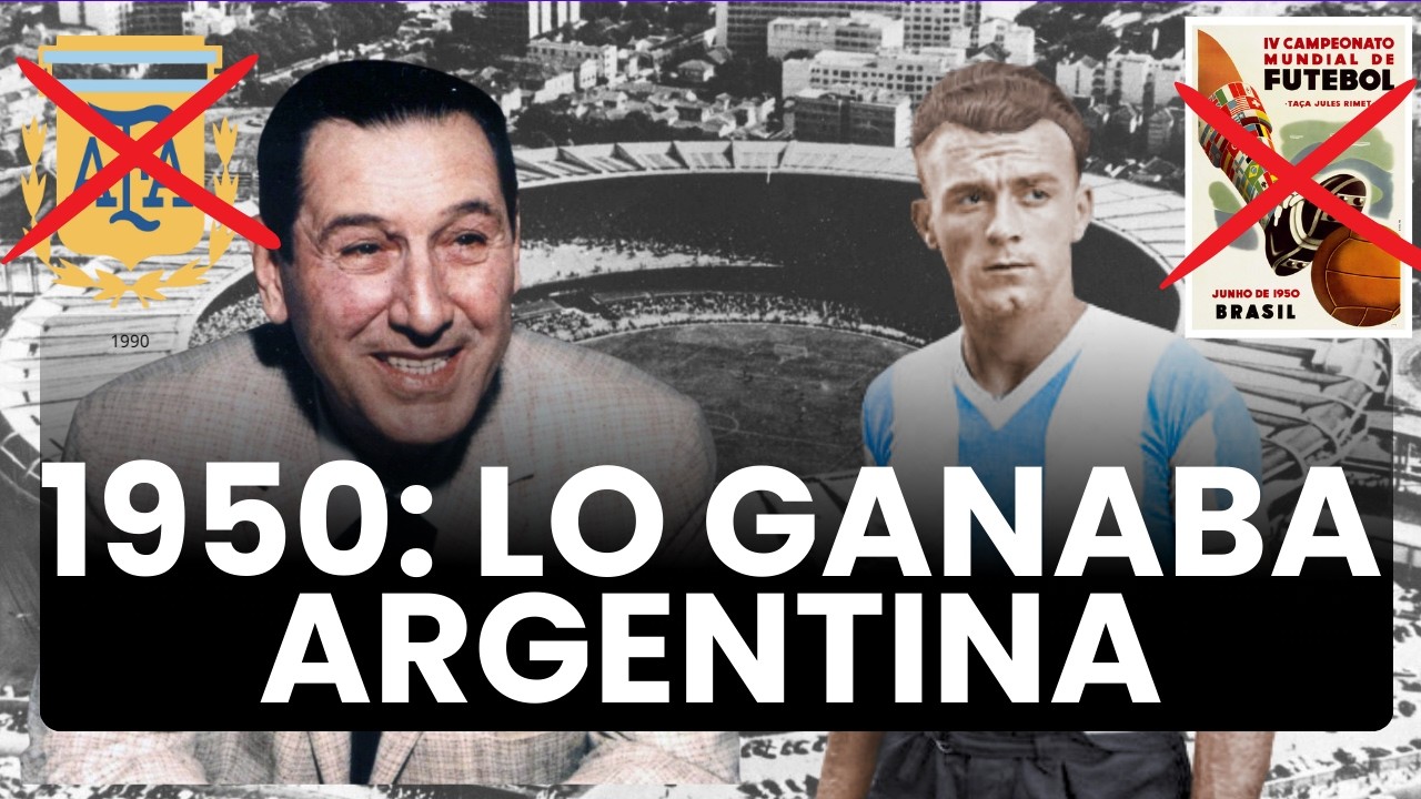 ¿DI STÉFANO traicionó a ARGENTINA? La VERDAD de la AUSENCIA en el MUNDIAL 1950, el del MARACANAZO