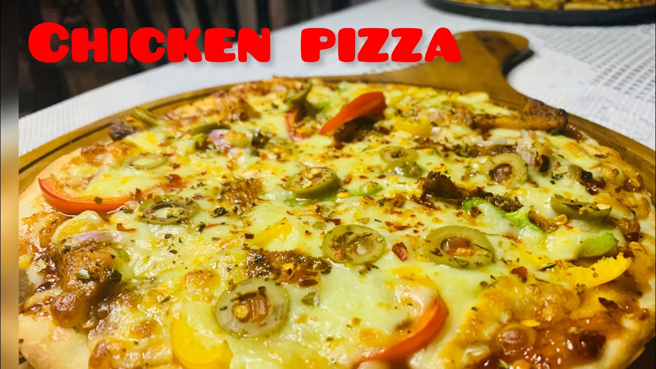 Homemade pizza 🍕- How to make pizza-step-by-step