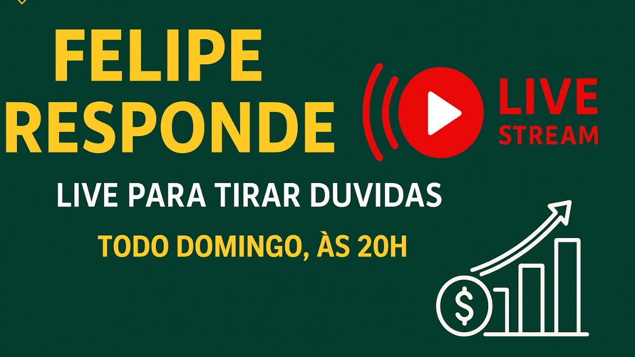 Felipe Responde: Live para tirar dúvidas