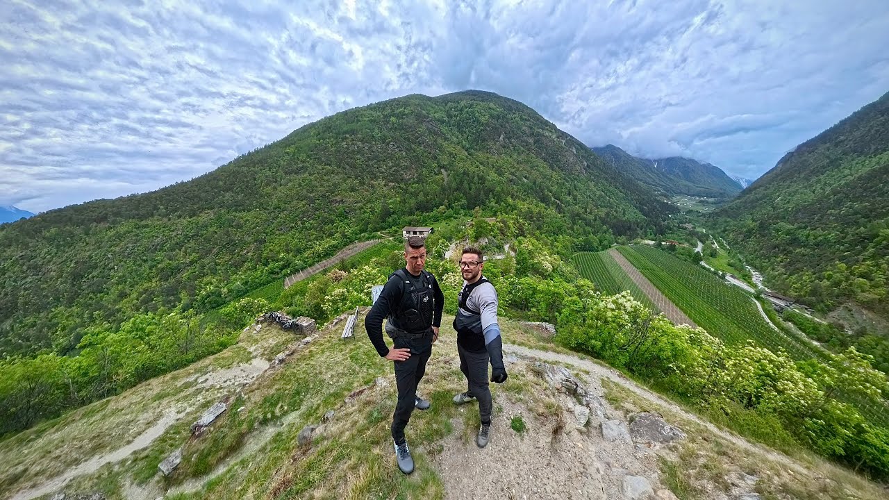Vinschgau 2024 -  Chaos Trailexploringrunde zum 4 gewinnt 13 | Giant Reign e+ | Insta360 X4 | EMTB