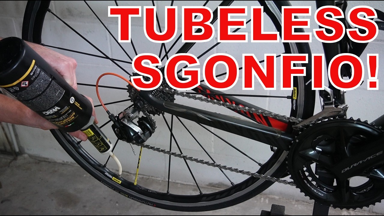 Mai più tubeless sgonfi: controlla se manca lattice.