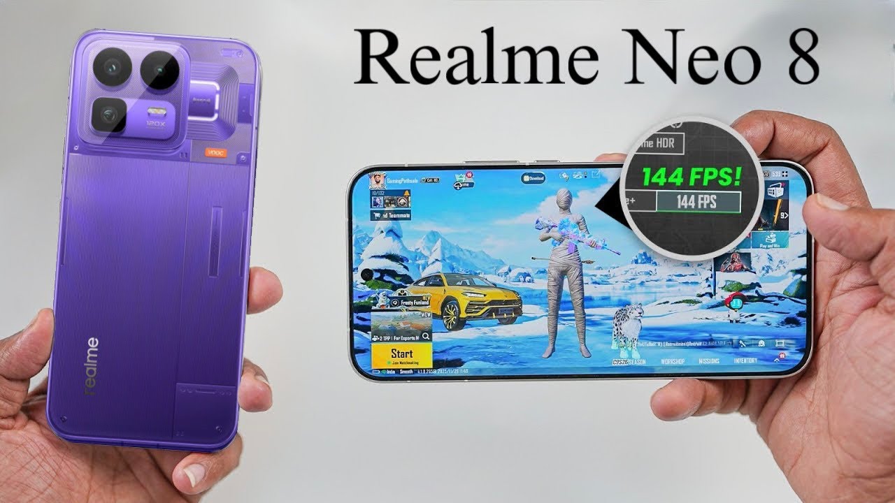 Realme Neo 8 Pubg Test | Realme Neo 8 Gaming Test | Realme Neo 8 Bgmi Test | Realme Neo 8 