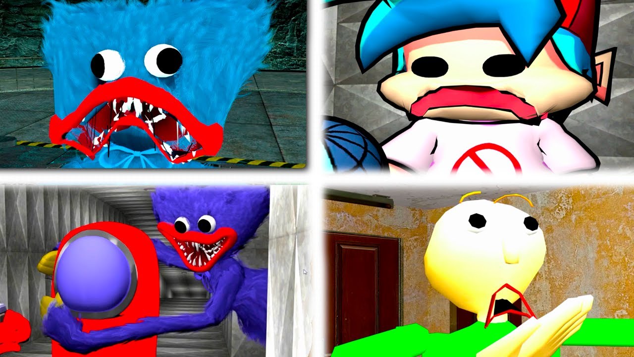 ТОП МУЛЬТИК FNF ! ВСЕ УГАРАЮТ В ОДНОМ ВИДЕО ! - FNF animation 3D cartoon but Huggy wuggy Baldi