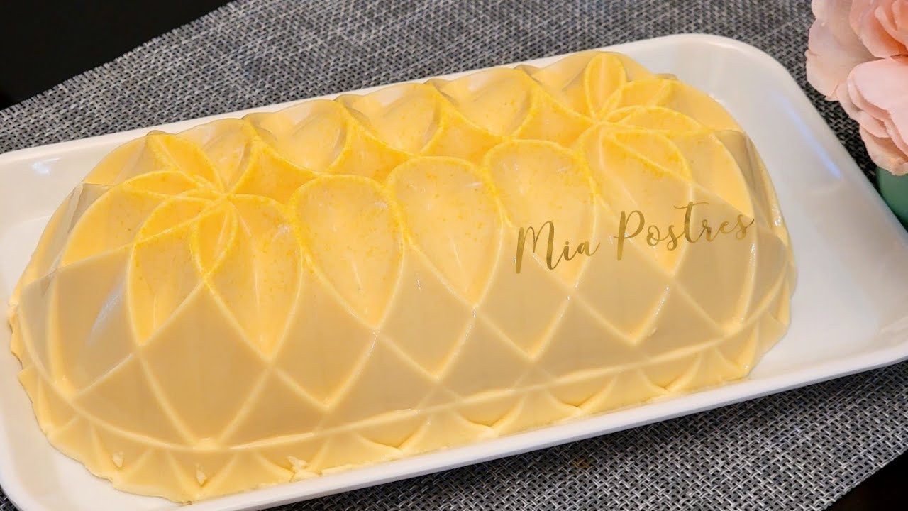 GELATINA DE ELOTE! 🌽 CREMOSITA Y DELICIOSA, postre frio.