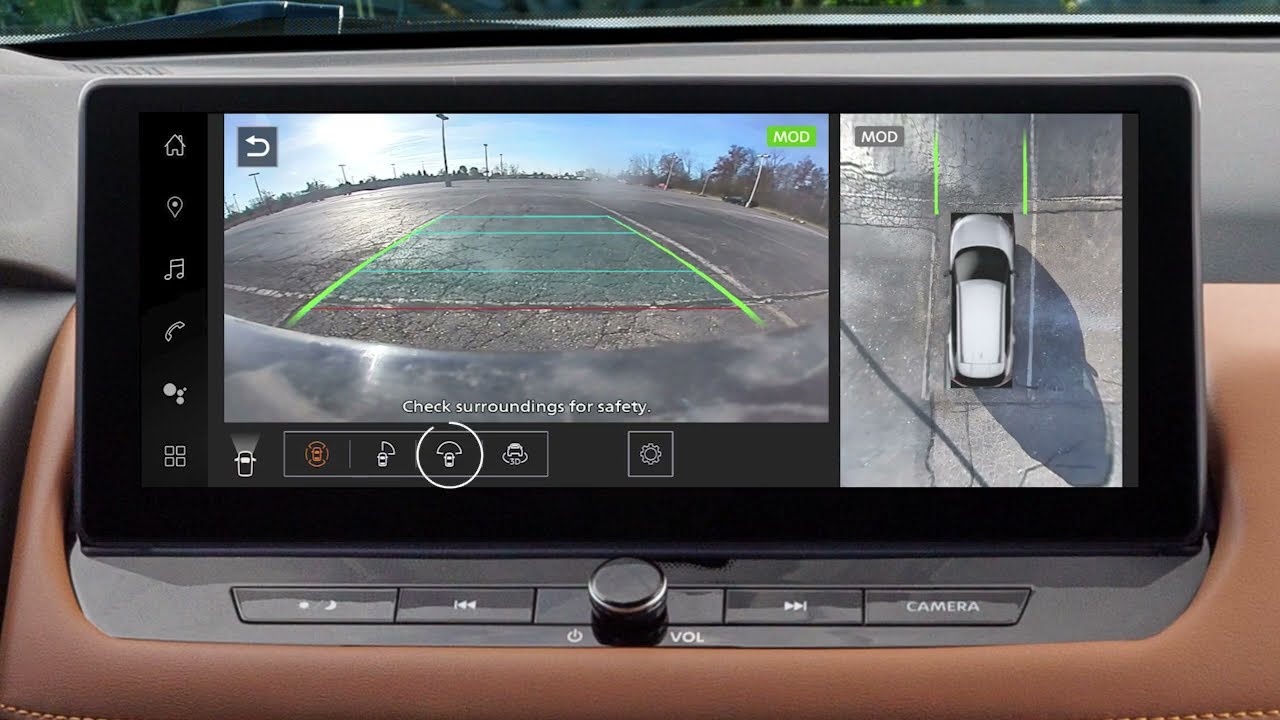 2024 Nissan Rogue - Intelligent Around View® Monitor (I-AVM) (if so equipped)