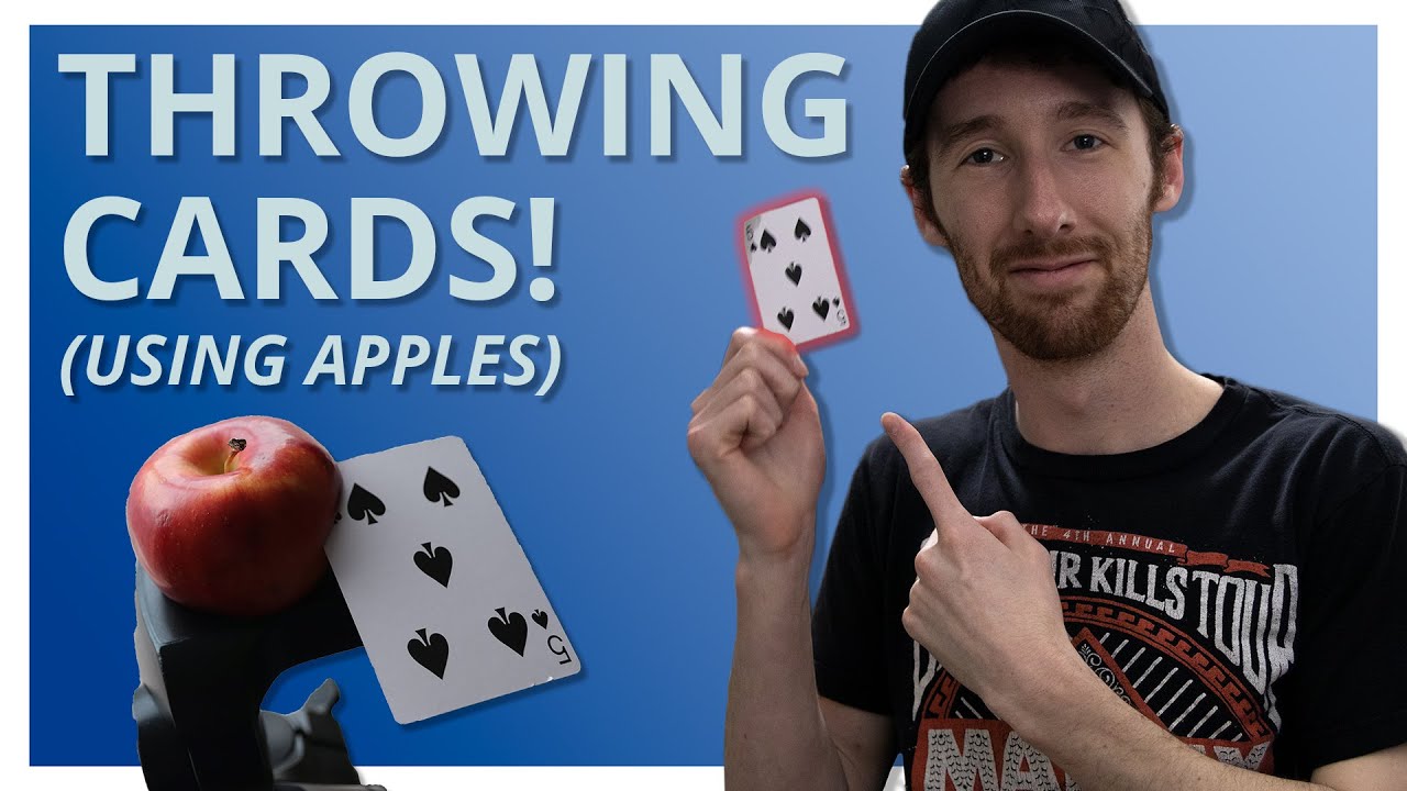 Learning to Throw Playing Cards ft. Apple - #171 (The List)