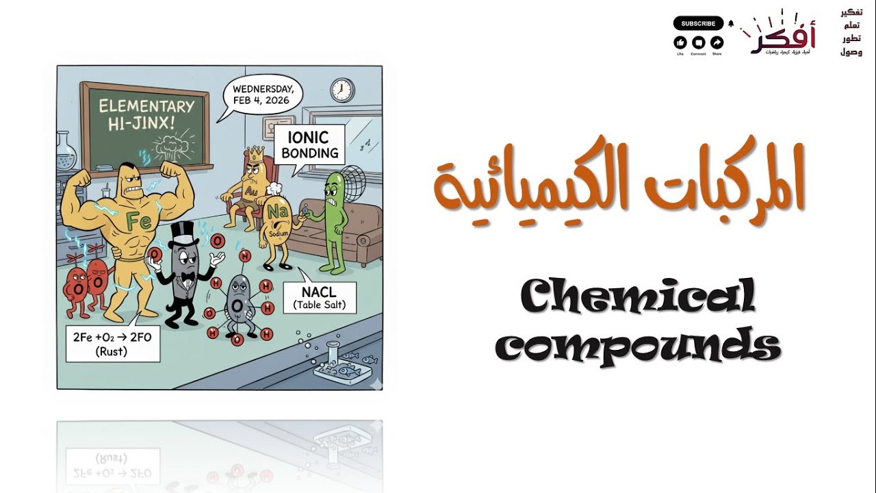 المركبات الكيميائية | شرح مبسط للثانوية العامة Chemical Compounds | Simple Explanation