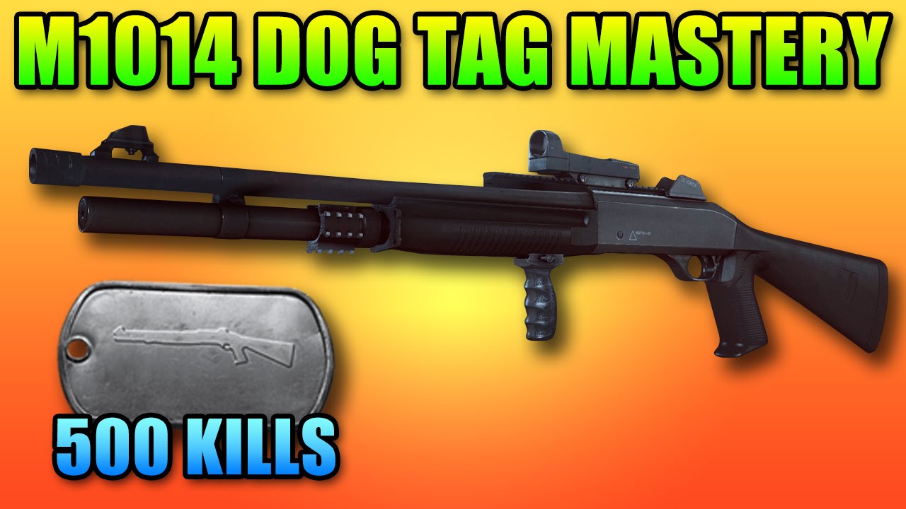 M1014 Mastery Dog Tag | 500 Kills Battlefield 4 Shotgun Gameplay