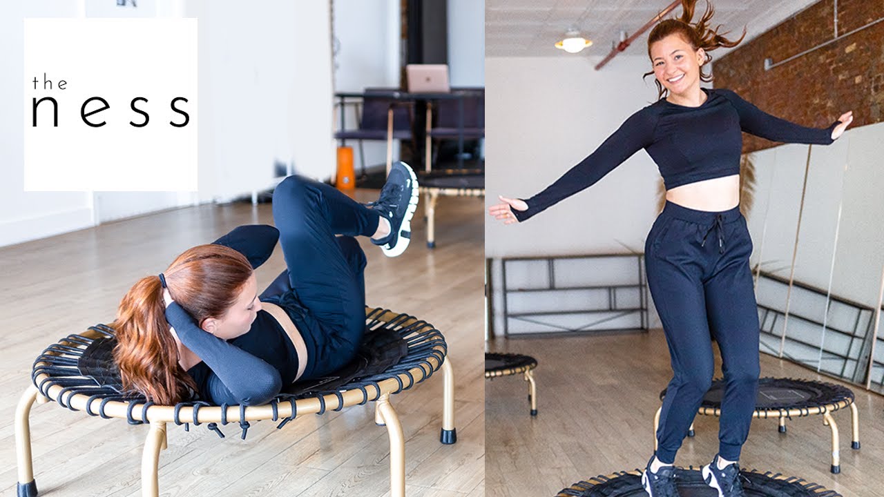 I tried a Trampoline Workout Class in New York City | The Ness