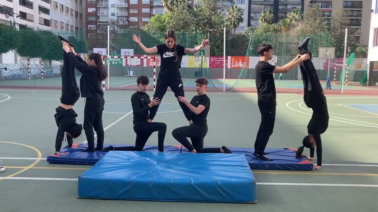 #acrosport 2024 (II) #acrobatics #educacionfisica #trabajoenequipo  #bachillerato #educación  🤸🏻💪🏼😄