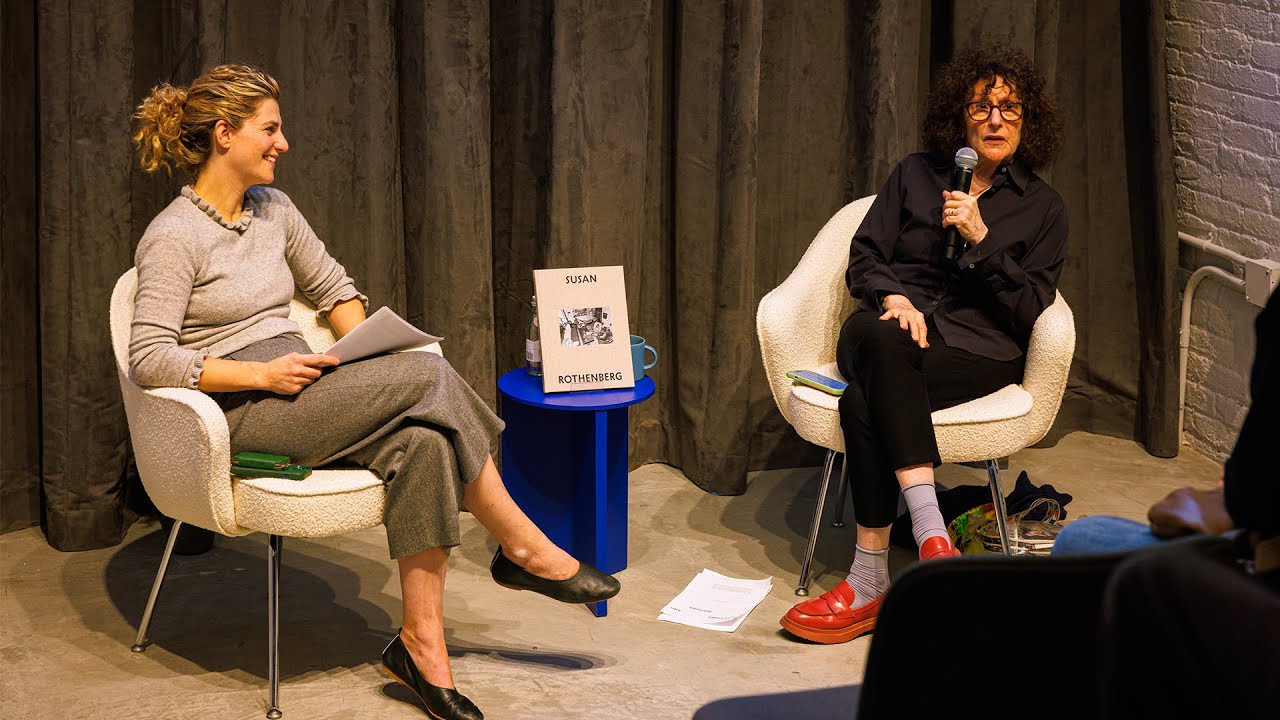 Book Launch & Talk: &lsquo;Susan Rothenberg: The Weather&rsquo; with Lynne Tillman & Alexis Lowry