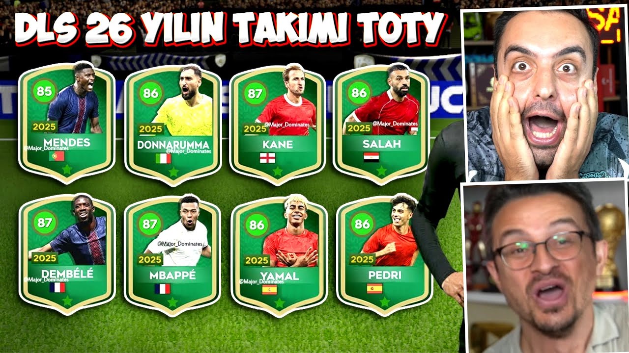 DLS 26 DA YILIN TAKIMI KARTLARI TOTY 2026 😱 ORTA SAHA GOL ! DAYI ŞOK ! DREAM LEAGUE SOCCER 2026