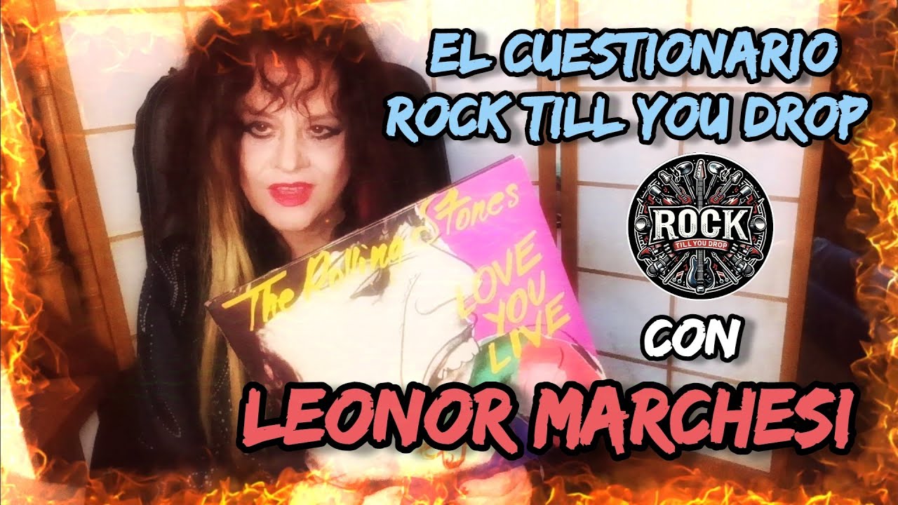 LEONOR MARCHESI, ex PÚRPURA y SANTA, revive SU HISTORIA repasando BANDAS, DISCOS y CONCIERTOS ROCK