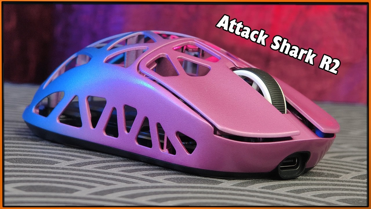 Неужели лучшая мышка из магния, хоть и с дырками?! Attack Shark R2 #Мышка #AttackShark