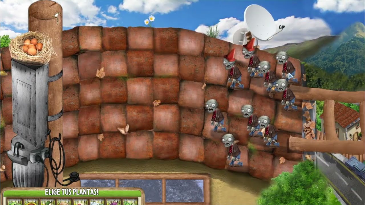 PVZ 2 PACK VIDA REAL VERCION 5.0 WILLIAMS RODRIGUEZD PARA PC Windescreen 100 porciento centrado