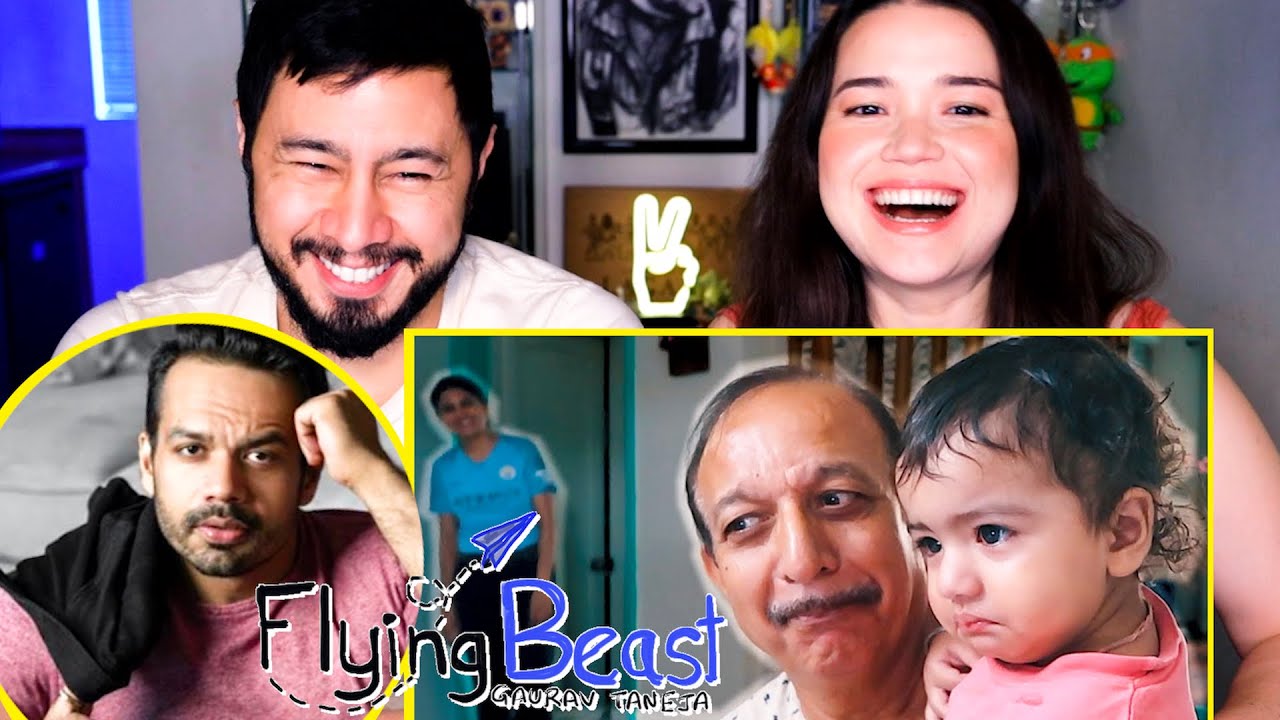 FLYING BEAST | 15 Months Old Baby's Reaction to Mother's Video | Jaby & Achara's Reaction!