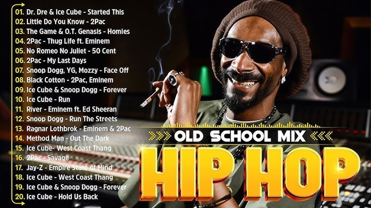 TOP OLD SCHOOL HIP HOP ⚡ Snoop Dogg,2Pac ,Ice Cube,Pop Smoke, 50 Cent,DMX, Eazy E, Biggie,Dr Dre. 🎶🎶