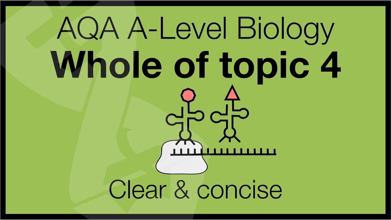 AQA A-Level Biology: Genetic information, variation & relationships