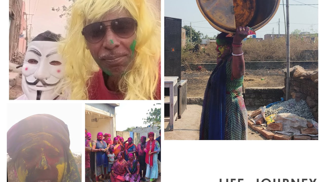 #2026 #ड्राम तोड़ डांस होली🫟जबर्दस्त होली वीडियो #holishoot #celebrationholi #jamshedpur #jharkhand 