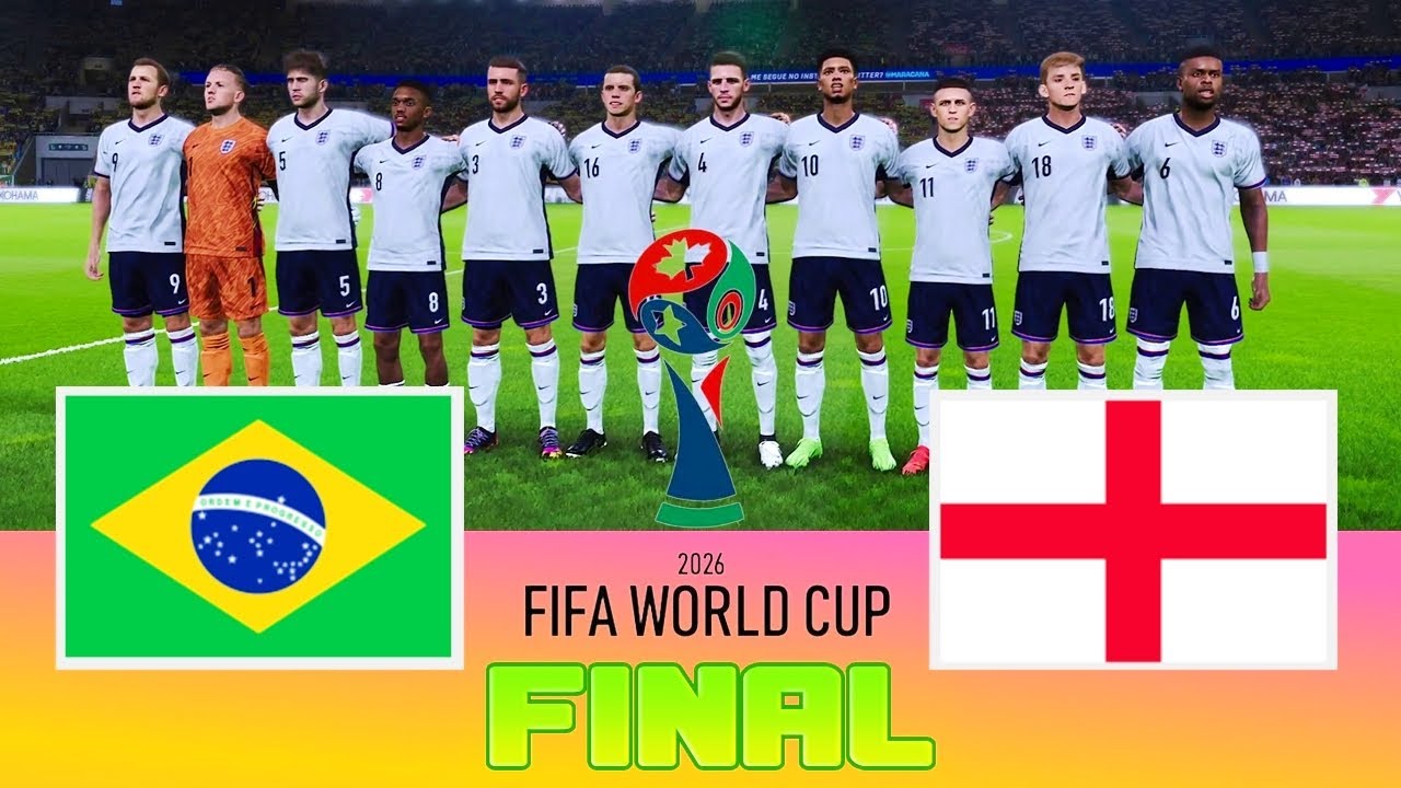 BRAZIL vs ENGLAND - Final FIFA World Cup 2026  Full Match All Goals  Football Match