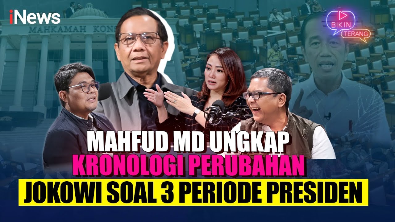 Mengejutkan! Mahfud MD Spill Perubahan Sikap Jokowi Sejak April 2022 | Bikin Terang