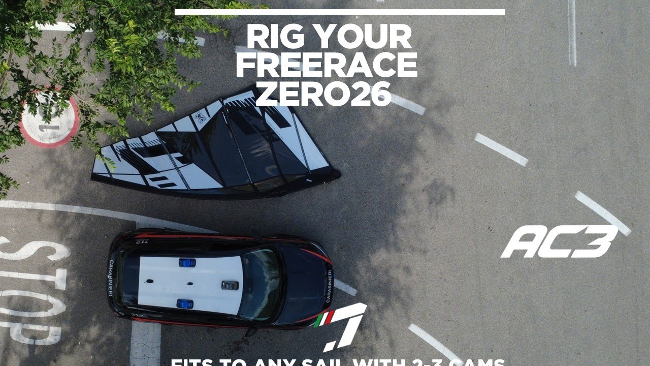 Rigging Freerace Windsurf Sail 026:  AC-3