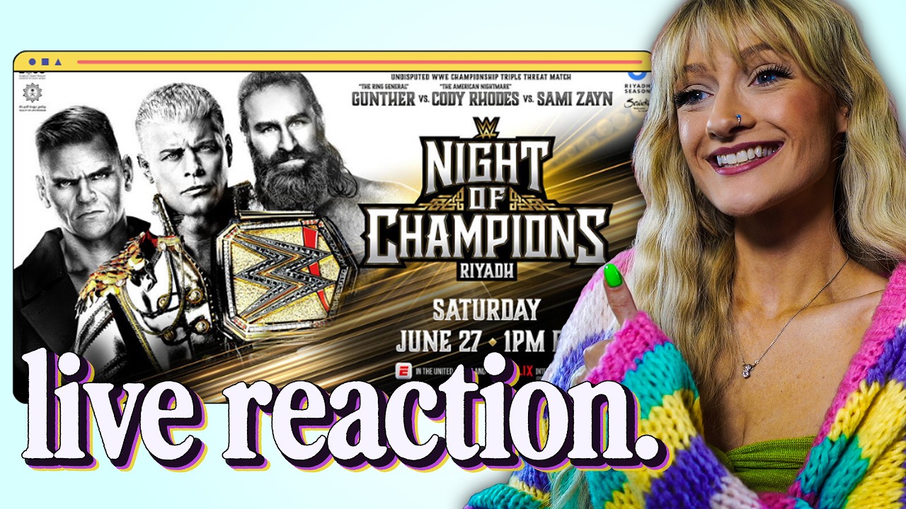 NIGHT OF CHAMPIONS LIVE RECTION WITH WHEEZYBLONDE | June 27, 2026