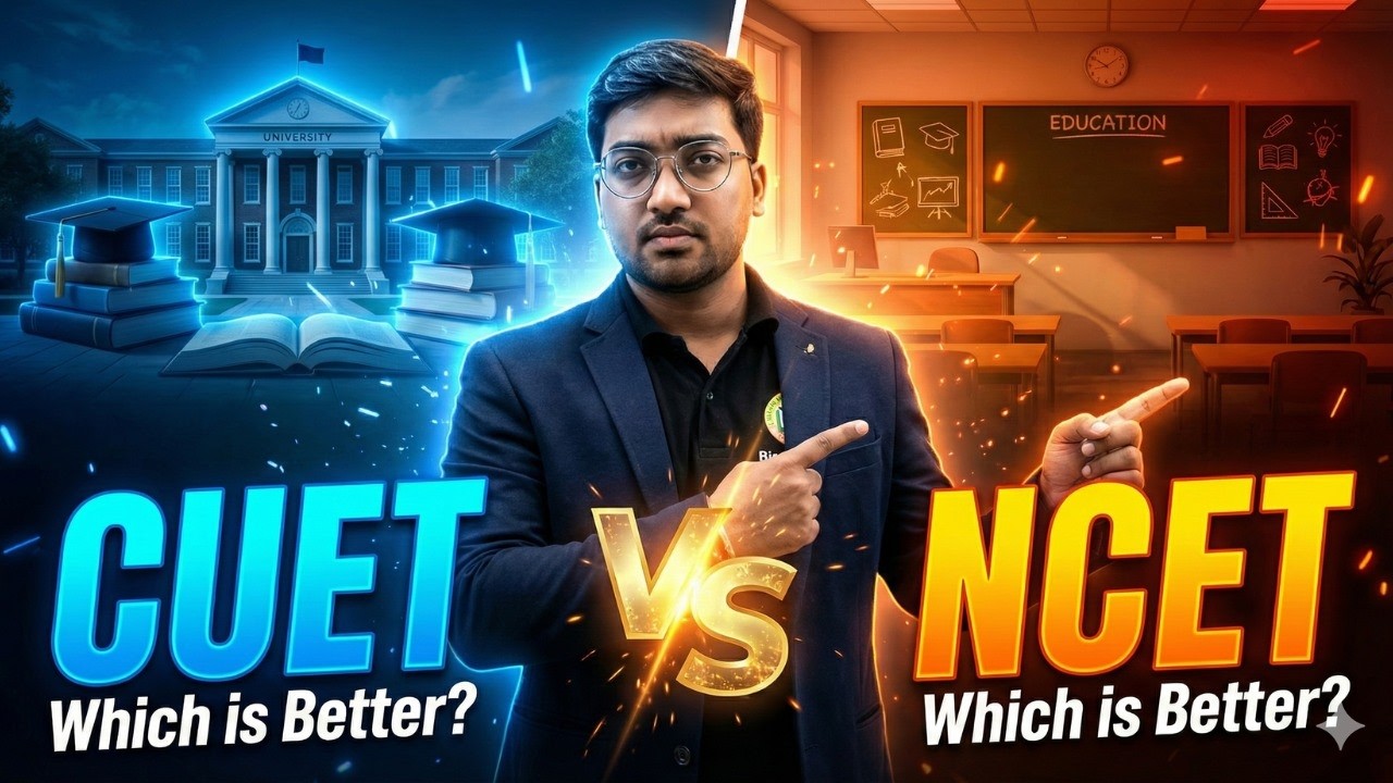 CUET vs NCET - Which is Better? Full Comparison 2026 | Eligibility,Career Scope & Benefits#ncet#cuet