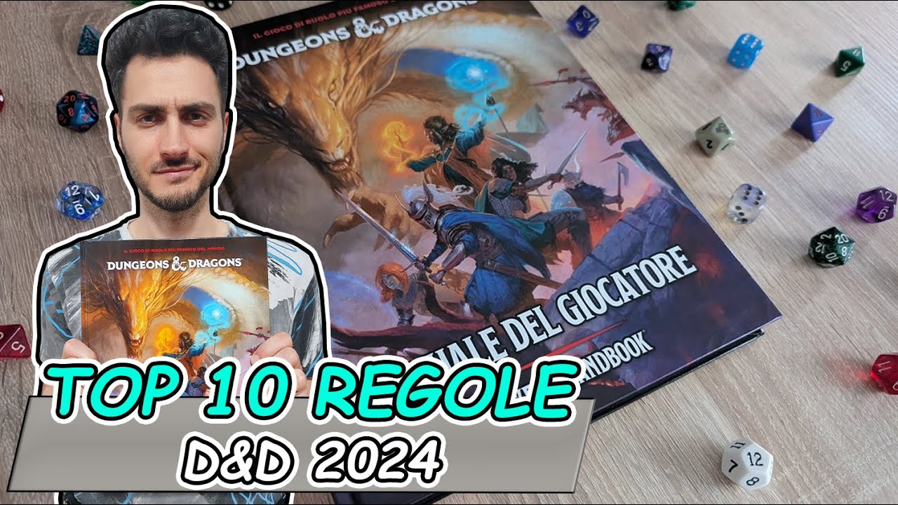 TOP 10 nuove REGOLE nel MANUALE DEL GIOCATORE di D&D 2024
