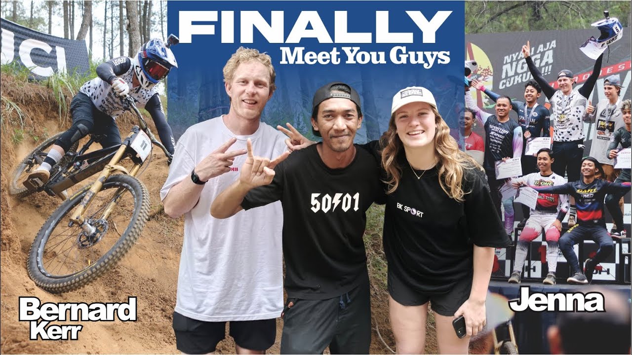INDONESIA DOWNHILL Klemuk dan Idola Para Riders MTB Disini | Fandik Vlog