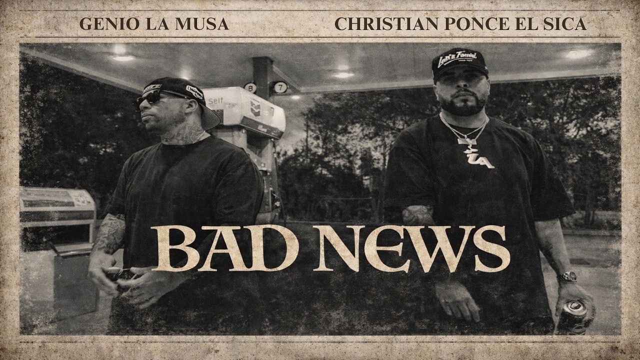 Genio La Musa, Christian Ponce - Bad News (Video Oficial)