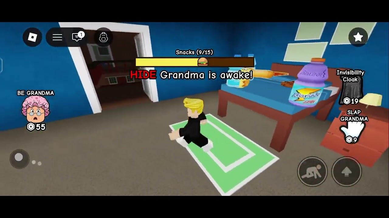 Granny hide and seek or find the snake