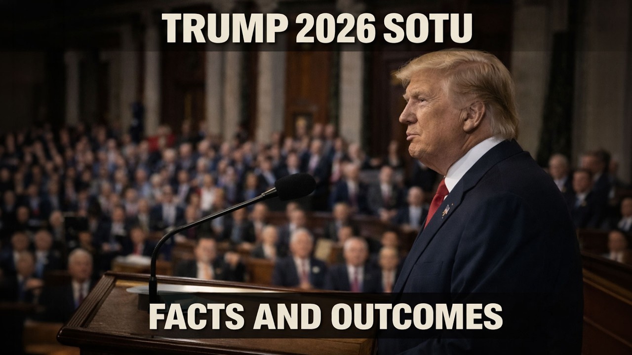 Trump 2026 SOTU Explained: Order, Economy, Schools, Trust