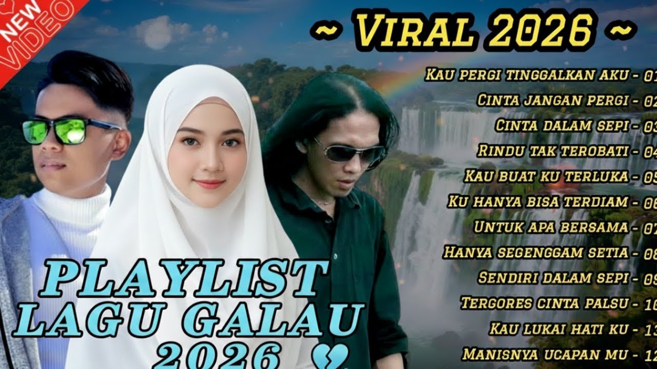 LAGU INI UNTUK YANG LAGI GALAU // 💔 KAU PERGI TINGGALKAN AKU  - SLOW ROCK MELAYU BIKIN MEWEK