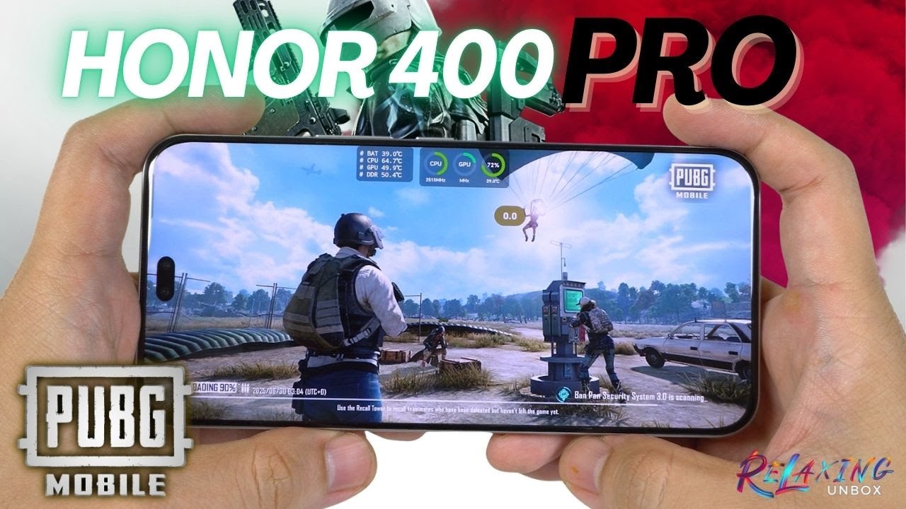 Honor 400 Pro PUBG Mobile Gaming review | FPS & Battery Drain test