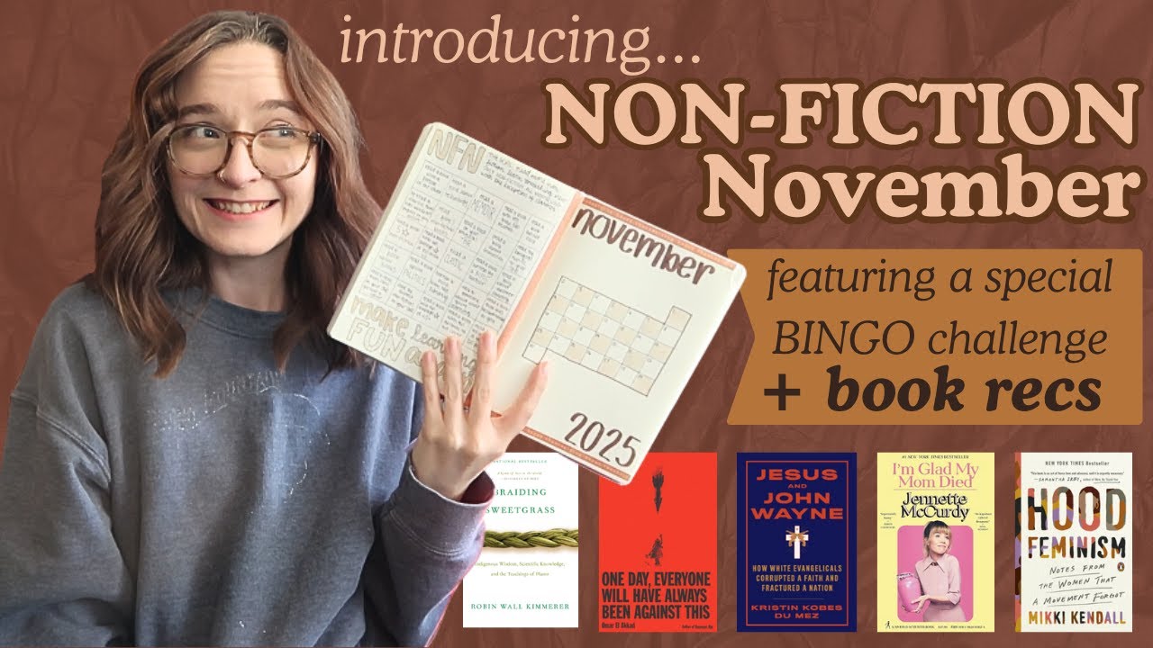 my first little readathon! 📖 nonfiction november intro