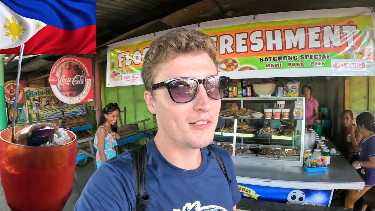 FILIPINA Buys Me ₽50 HALO HALO! 🇵🇭