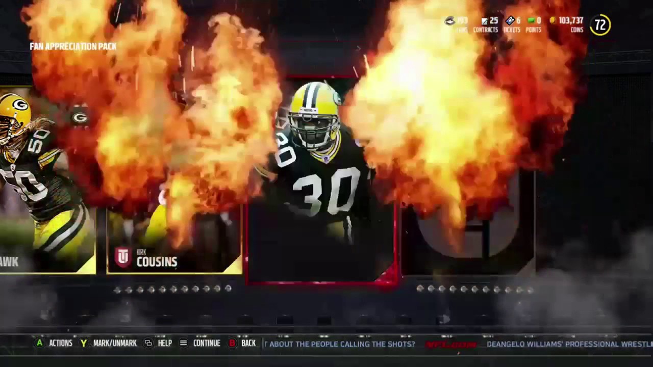 Madden 17 Fan Appreciation Packs!