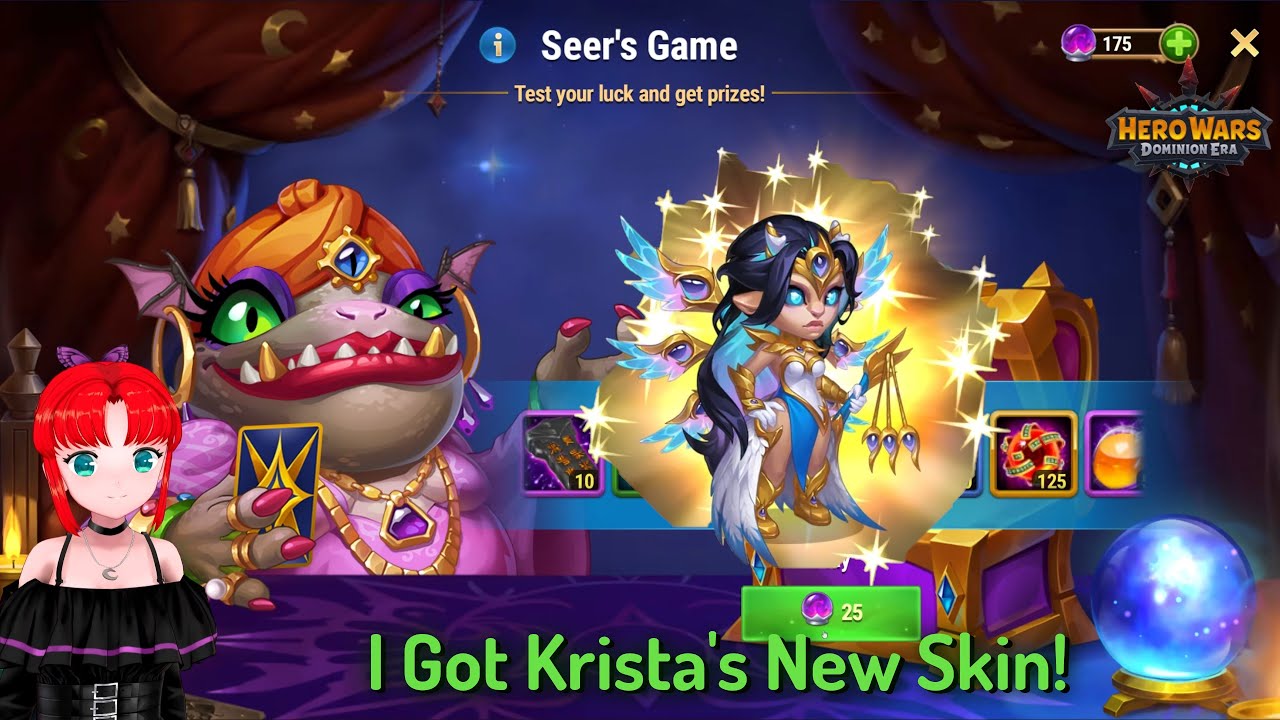 Seer's Game is Back and Krista Gets a Magic Penetration Skin! — Hero Wars: Dominion Era