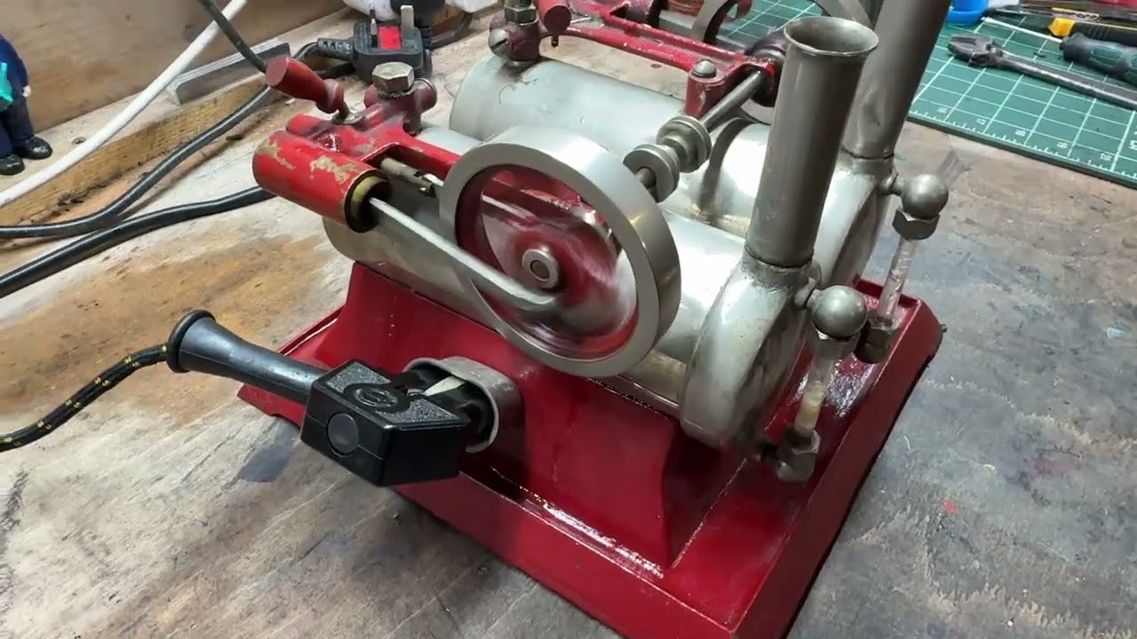 Super Rare Empire B42 Model Steam Engine Restoration PT2 Running On Steam