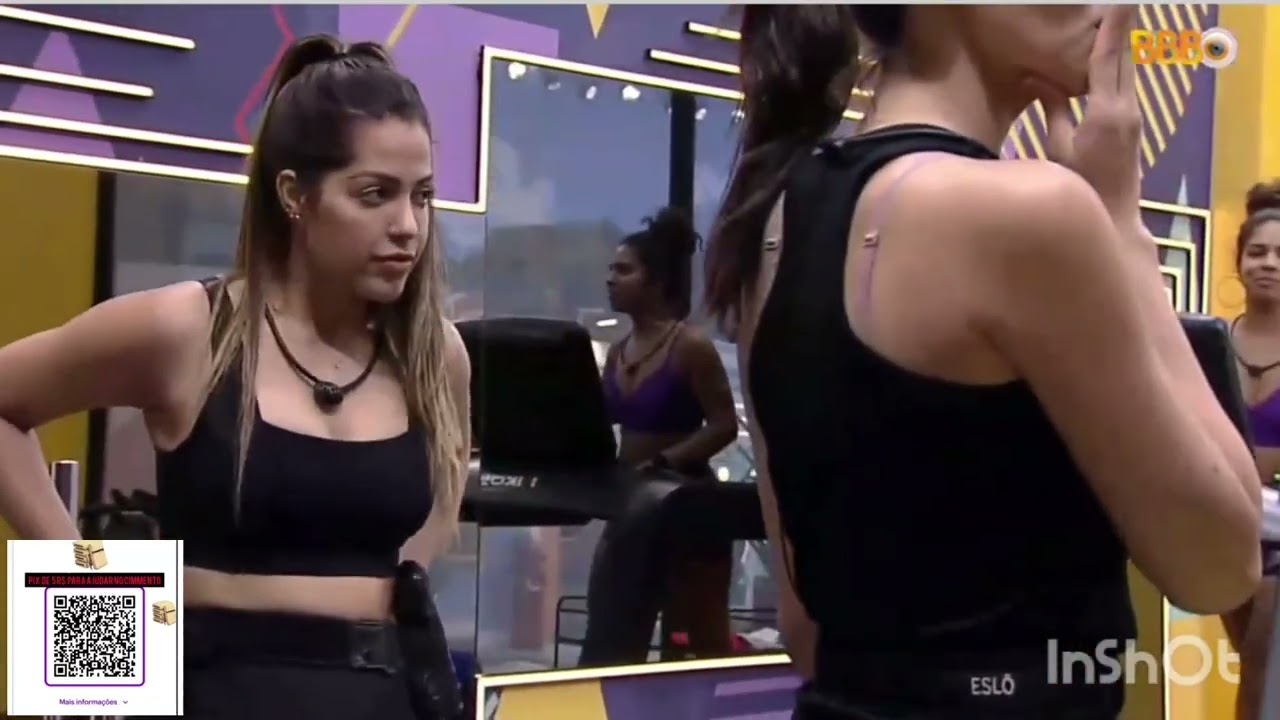 Maria fala que ficou com Eliezer ontem no  Edredom BBB - 22