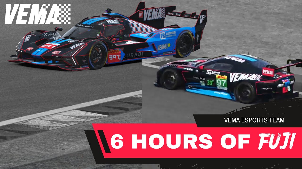 VEMA Esports 6hrs of Fuji Hypercar and LMGT3