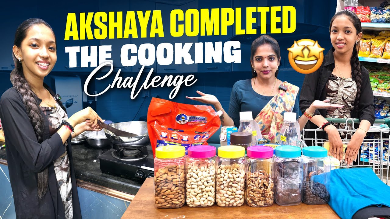 Akshaya On Full Form🥳 | எது சொன்னாலும் Correct-ஆ செஞ்சிடுறா🥰 | Kannan Bhagavathy