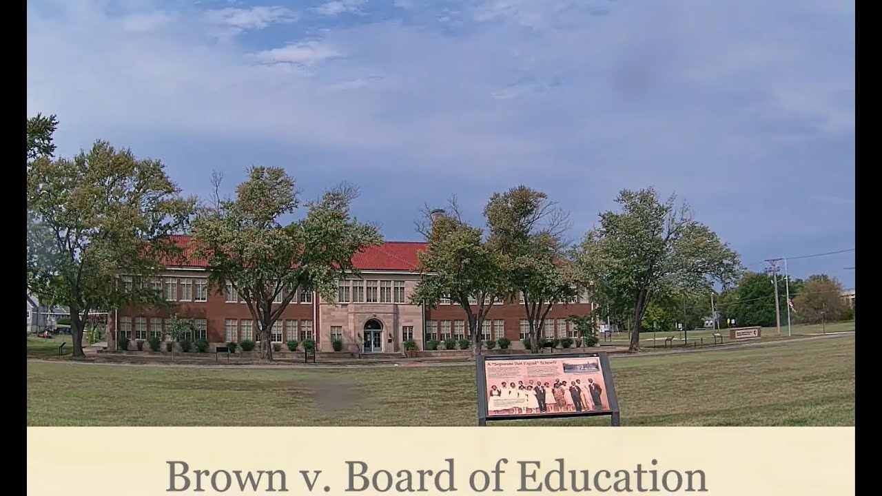 trip to Brown v. Board of Education Nat'l Historical Park in Topeka, KS from Omaha, NE via US Hwy 75