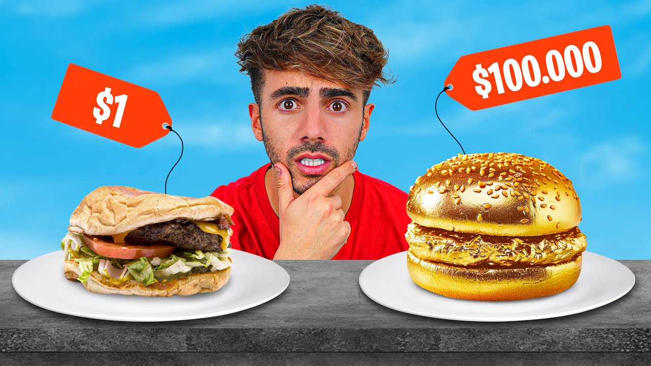 ADIVINA LA COMIDA CARA VS BARATA!